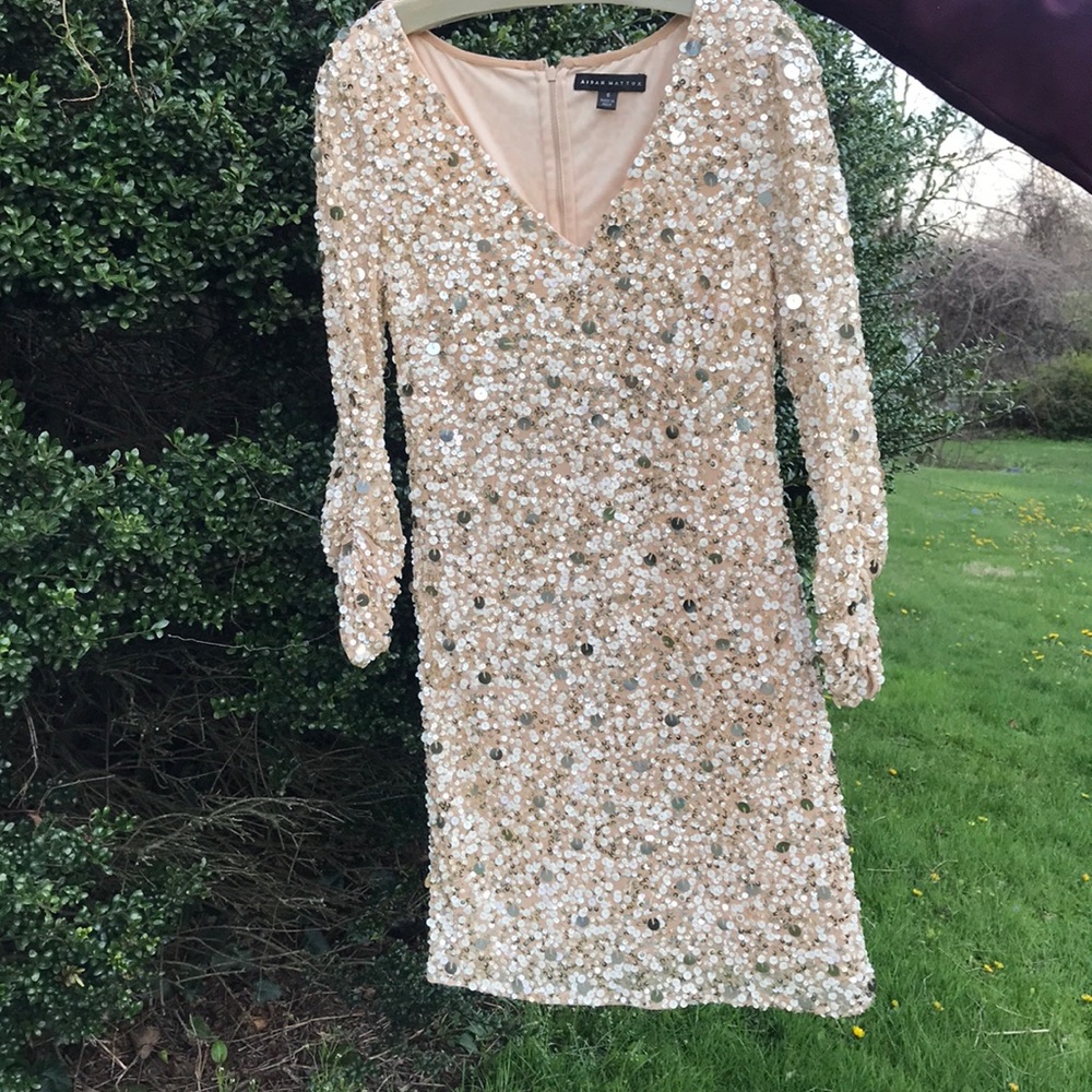 Cute champagne color dress